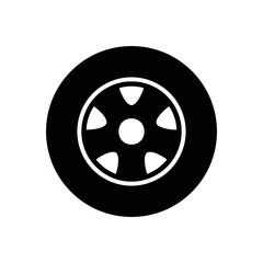 tire icon vector design template in white background