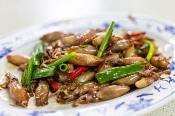 Penghu seafood fried little squid
