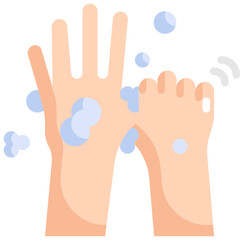 hand washing icon