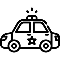 polilce car icon