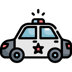 polilce car icon