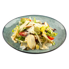 Portion of gourmet caesar salad