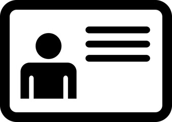 ID card icons