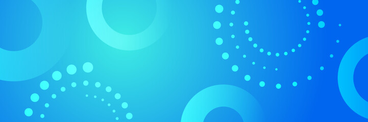 Minimal blue banner geometric shapes abstract modern background design. Design for poster, template on web, backdrop, banner, brochure, website, flyer, landing page, presentation, and webinar