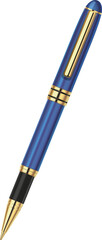 Pen blue color illustrations