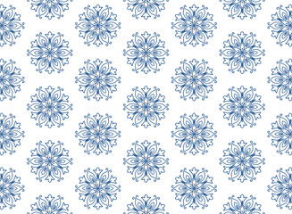 Luxury ornamental floral mandala pattern design