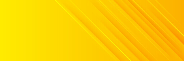 Modern orange yellow banner geometric shapes corporate abstract technology background. Vector abstract graphic design banner pattern presentation background web template.