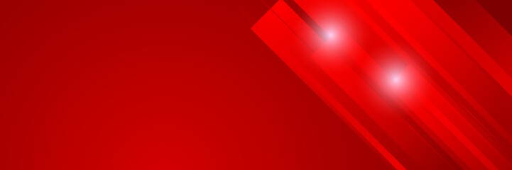 Obraz premium Modern abstract gradient dark red banner background