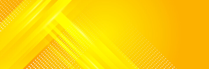 Modern orange yellow abstract background banner. Illustration vector technology background, for design brochure, website, flyer. Geometric shapes wallpaper for poster, certificate, landing page