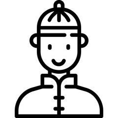 chinese boy icon