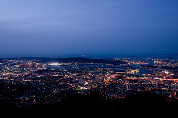 皿倉山夜景
