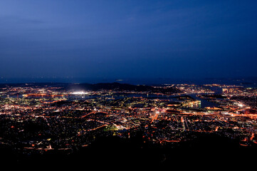 Fototapeta premium 皿倉山夜景