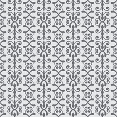 monochrome floral seamless pattern wallpaper background templates
