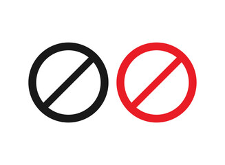 Stop sign symbol vector illustration. No icon.