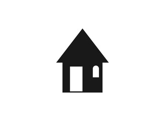 Home house work from home icon vector symbol illustration.