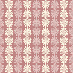 ornament leaves decor seamless pattern
