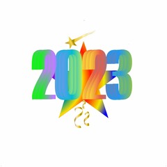 background happy new year 2023