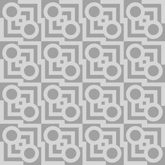 geometric circles minimal seamless pattern