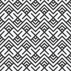 geometric monochromes seamless pattern