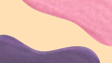 simple abstrac wave illustration with noise or grain texture , minimalist landscape design with aesthetic abstract organic shapes background