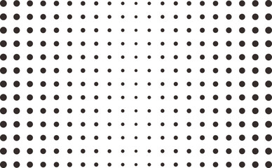 Minimalist dotted shape geometric design vector element