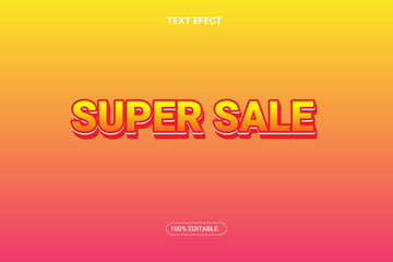 Simple text effect design