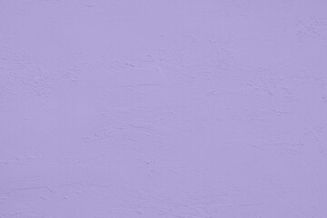 Saturated pastel light purple colored low contrast Concrete textured background. Empty colorful wall texture with copy space for text overlay and mockups. 2023, 2024 color trend