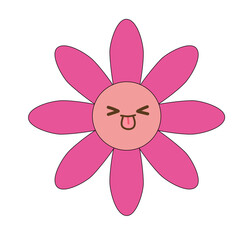 Groovy Flower Character