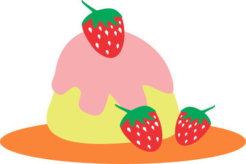  strawberry cake png 04
