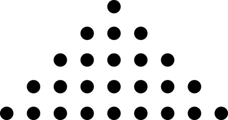 Halftone dotted vector element set