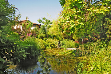 Fototapeta na wymiar Lago di Garda - Gardone Riviera, il Giardino Botanico