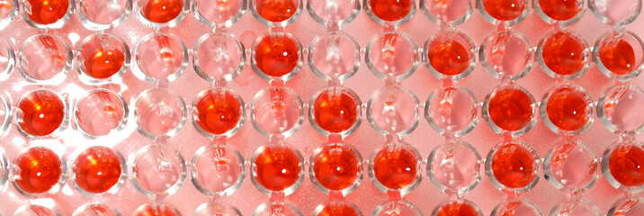 Concept of science and research, close up