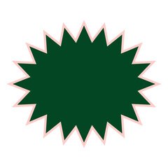 Retro Shape Outline, Abstract