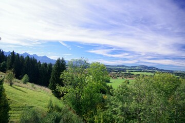 Fototapeta na wymiar Landschaft Schongau