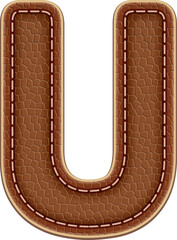 alphabet uppercase animal skin