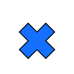 Retro Shape, Outline, Abstract