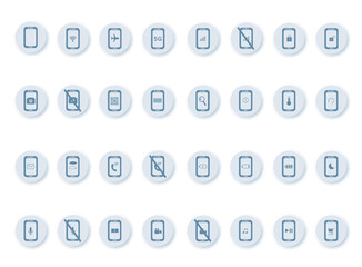 スマホ　アイコンセット