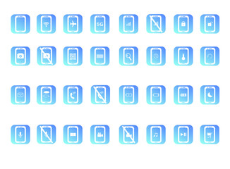 スマホ　アイコンセット