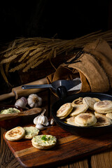 Bieszczadzkie Proziaki, soda bread, originating from Subcarpathia