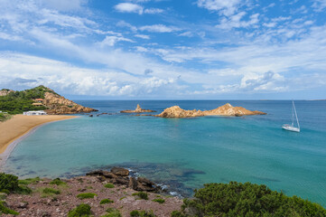 Obraz premium Pregonda Beach in Menorca, Spain