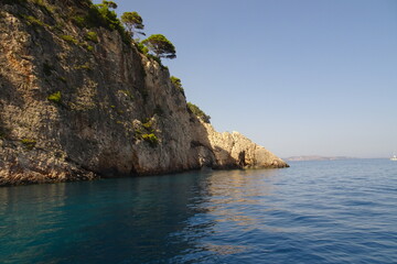 Fototapeta na wymiar Zakynthos Landscape Coast - Greek Island