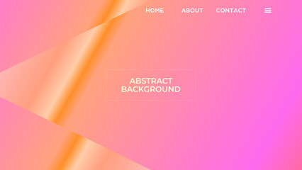 ABSTRACT GEOMETRIC BACKGROUND GRADIENT PINK COLOR DESIGN VECTOR TEMPLATE GOOD FOR MODERN WEBSITE, WALLPAPER, COVER DESIGN 