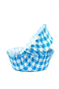 The Blue Paper Baking Cups