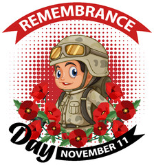 Remembrance day poster design