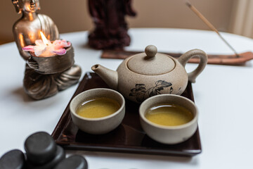 Tea ceremony in ancient Chinese style