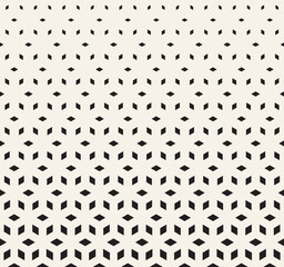 Geometric seamless halftone triangle pattern . Abstrat triangle pattern design.