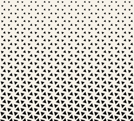 Geometric seamless halftone triangle pattern . Abstrat triangle pattern design.