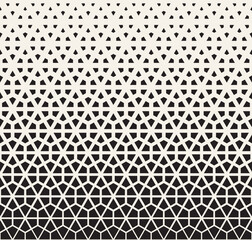 Geometric seamless halftone triangle pattern . Abstrat triangle pattern design.