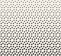 Geometric seamless halftone triangle pattern . Abstrat triangle pattern design.