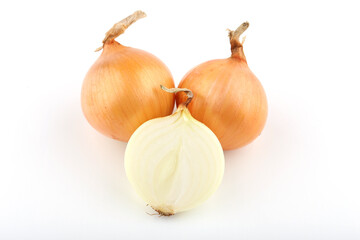 onion isolated on white background